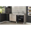 GABINETE FIMAP CLASSIC MAPLE BRANCO-PRETO 1.50 MT